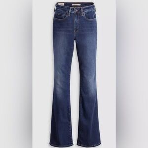 NWT 726 Levi’s High Rise Flare Women's Blue Jeans, size 30x32